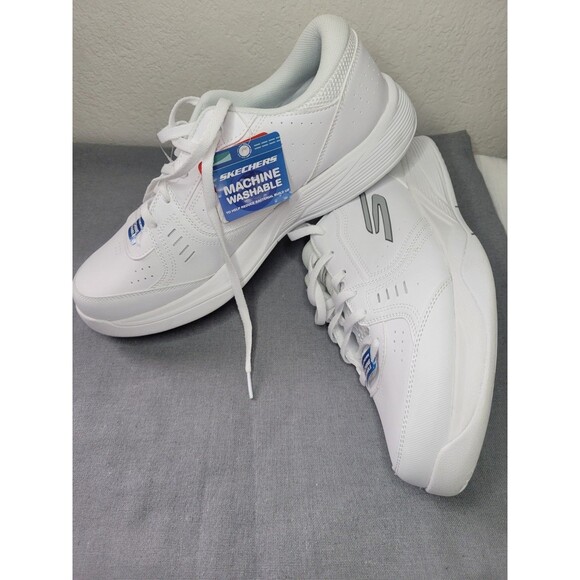 Skechers Withe Atletic Relaxed fit Pickleball  Ultra Fligh Cushioning size 10 - Picture 7 of 8